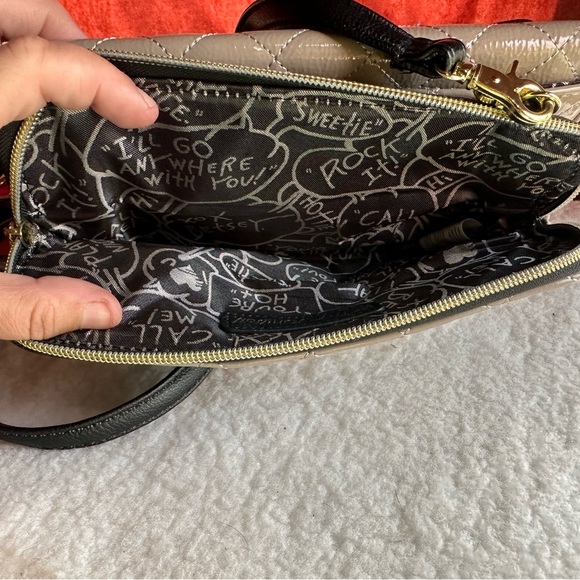 Betsey Johnson Quilted Bow Purse - Picture 9 of 10